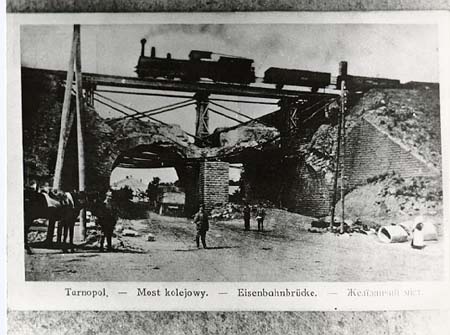 железнодорожный мост в Тернополе