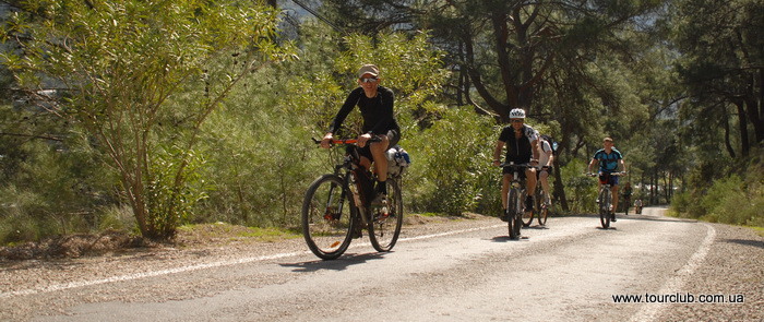 велотур Анталією bike tour to turkey