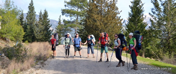 Лікійська стежка trekking lician way