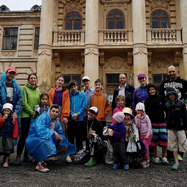 Tour on the Dniester river for families children for three days