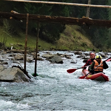 Rafting in the Carpathian: Two rivers (Black Cheremosh, Prut)