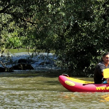 Rafting on the Zbruch river, 3 days