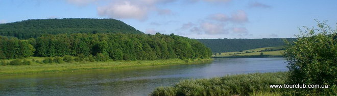 rafting on the Dniester in Ukraine