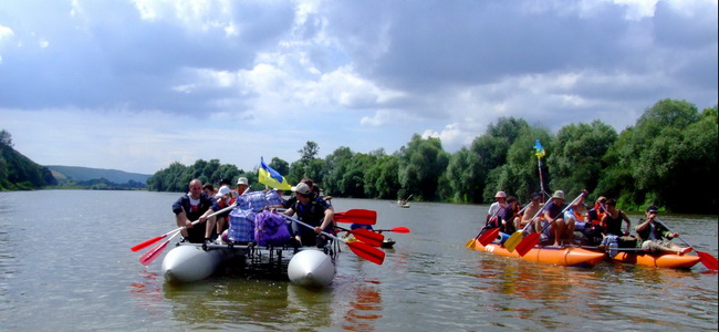 Сплав на Дністрі