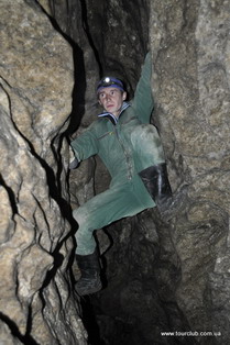 thrusts in Mlynky cave