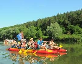 Dniester rafting