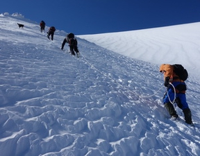 Alpine course in the Carpathians