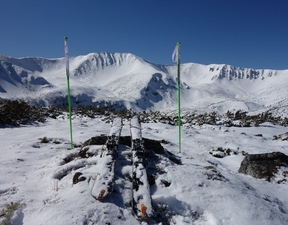 Skitour at the Carpathians