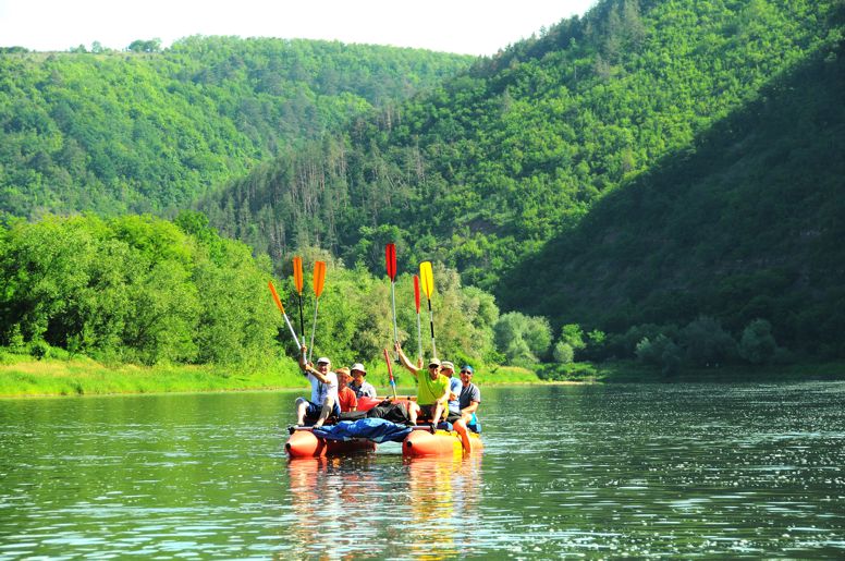 Сплав по Дністру