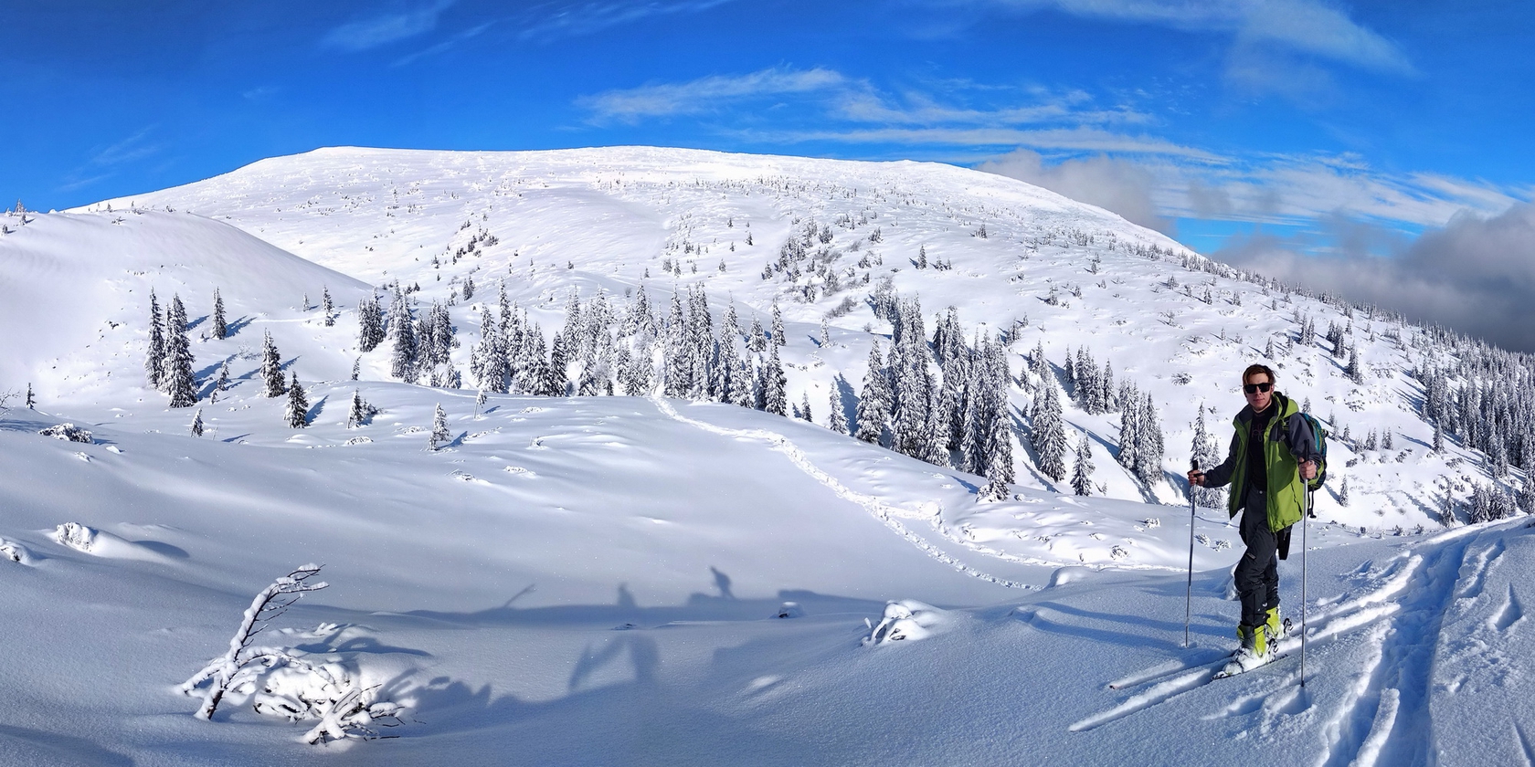 Skitours and hiking in the Carpathians