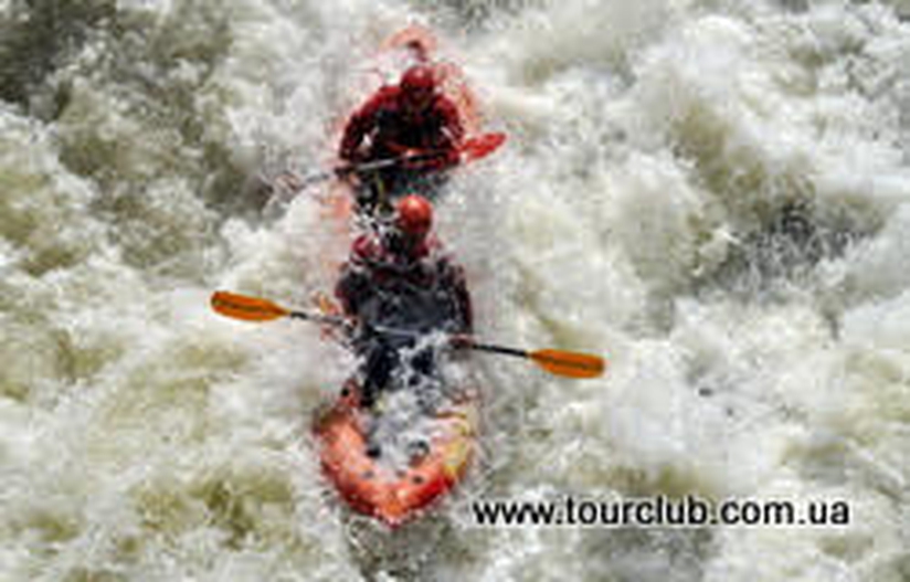 Rafting in the Carpathians