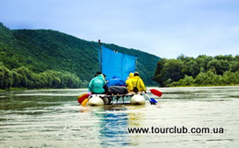 Rafting on the Dniester