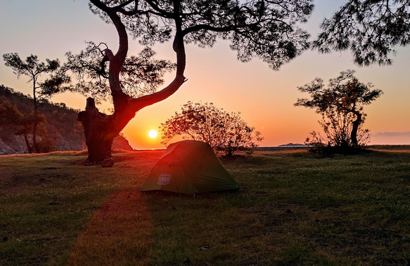 Sunset on the Lycian Way