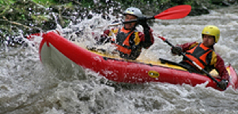 Rafting in the Carpathians