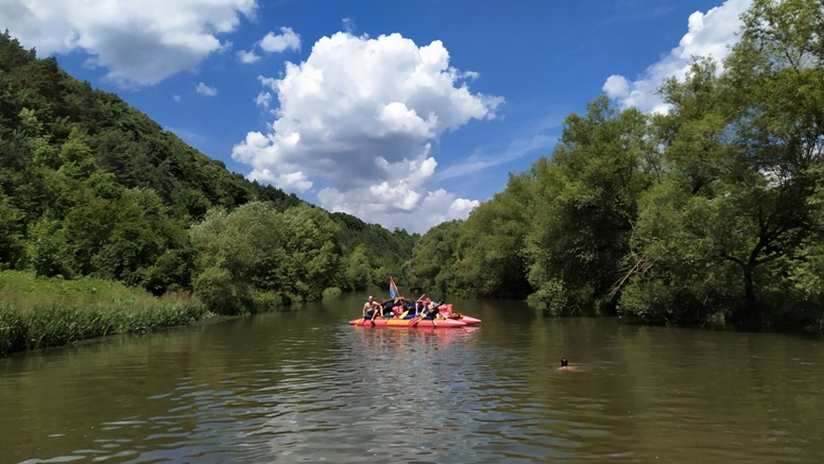 Rafting on Zbruch