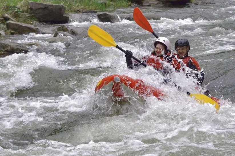 Rafting on the Black Cheremosh River
