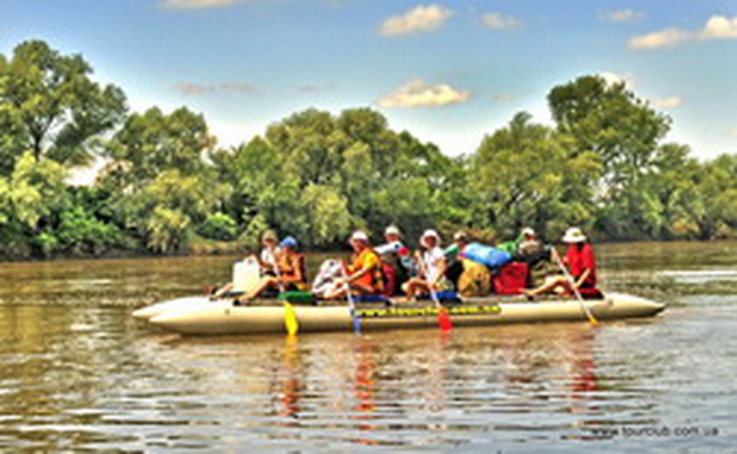 rafting on the dniester