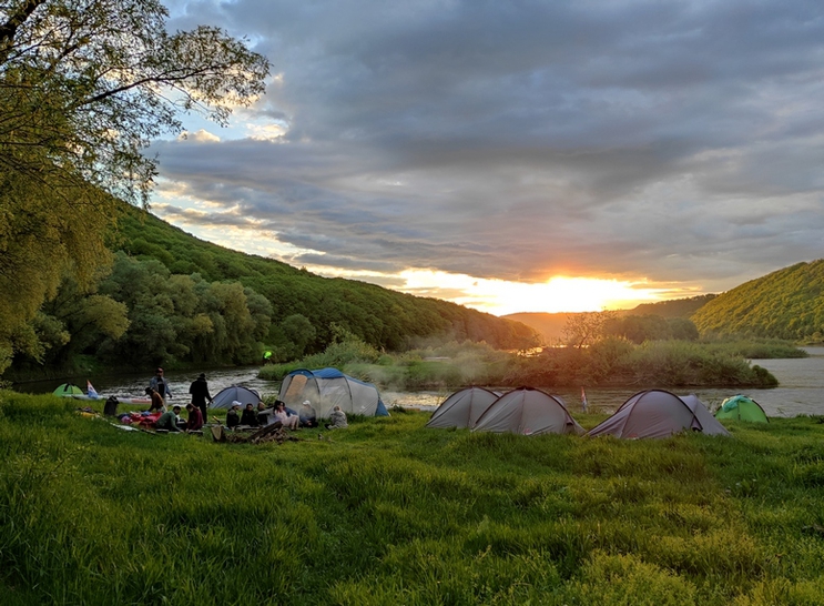 Dniester in Spring