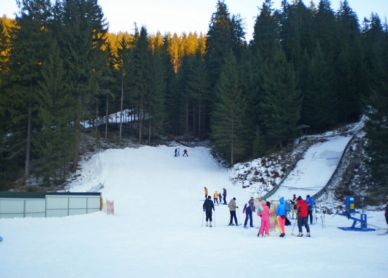 Skiing on the New Year