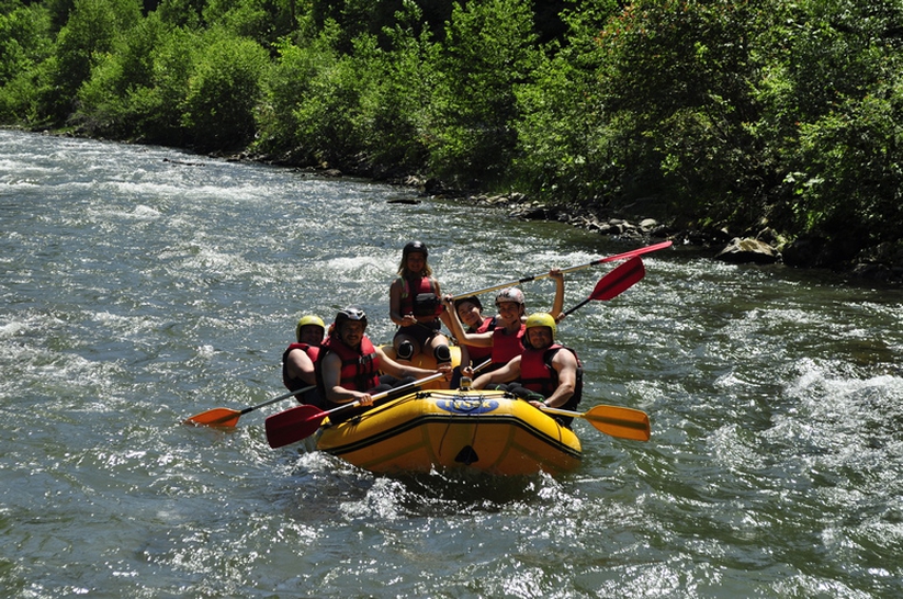 Rafting on the Black Cheremosh