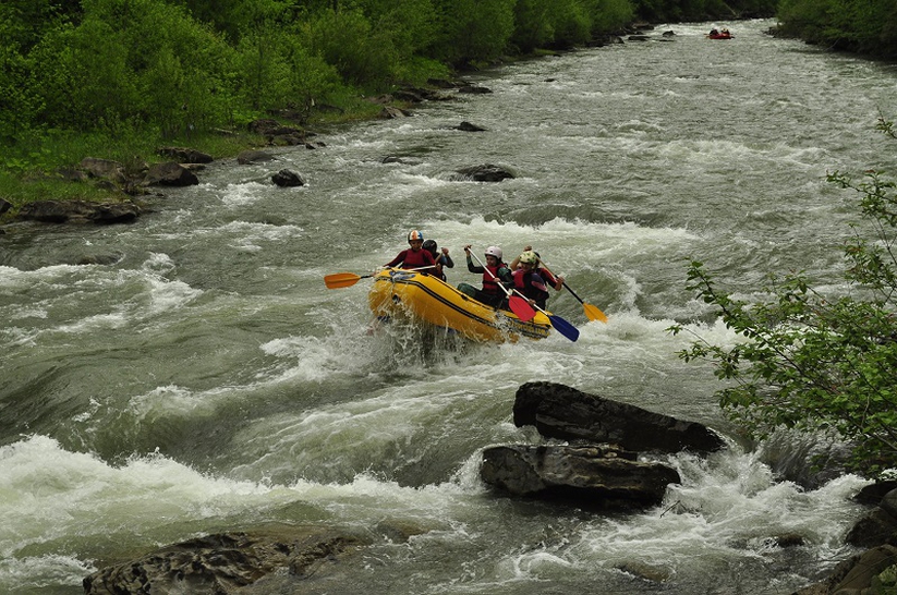 Rafting tour, 2 day