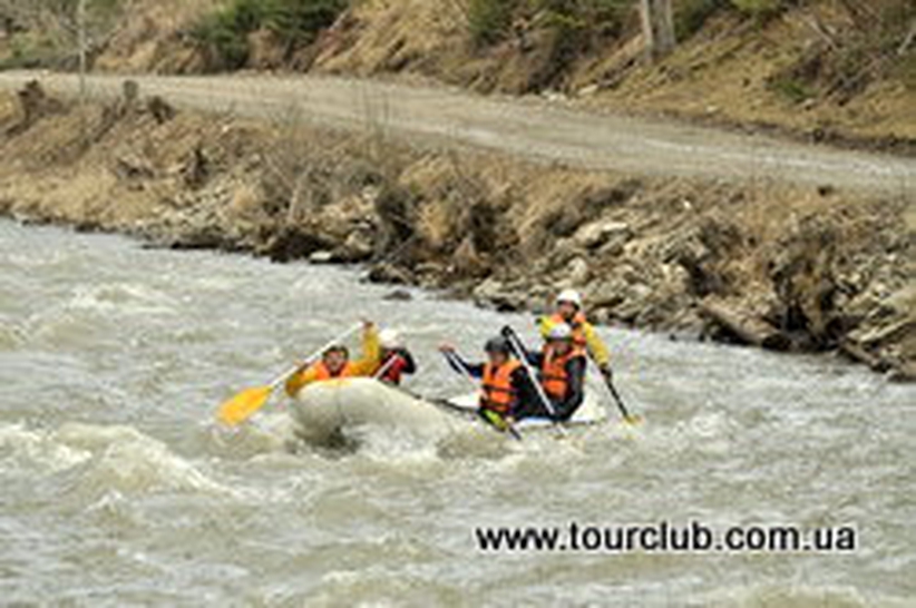 Rafting on Cheremosh 