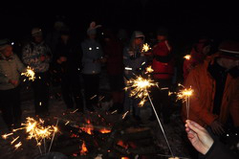 new year in carpathians