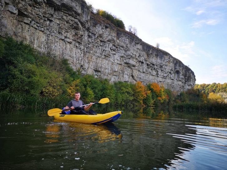 Rafting Smotrych river