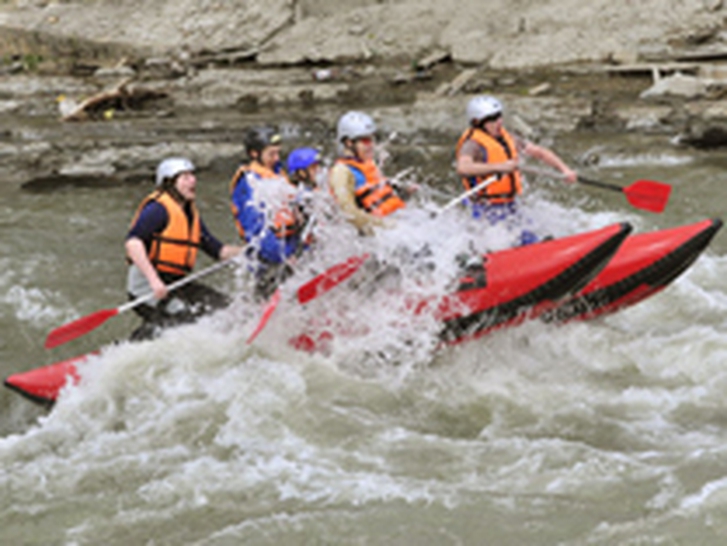 rafting on Cheremosh