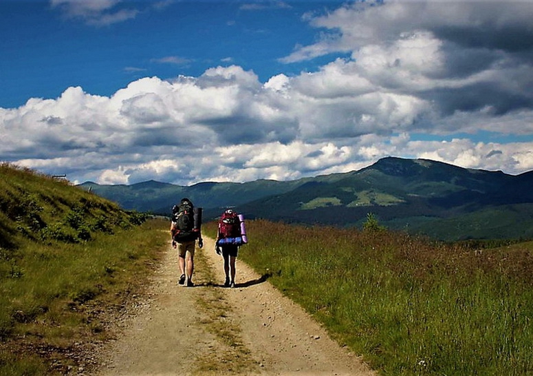 Hiking in the Carpathians