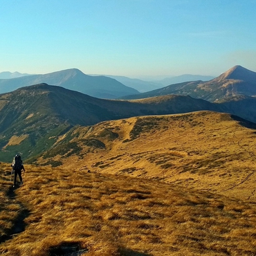 Holidays in the Carpathians. Fall