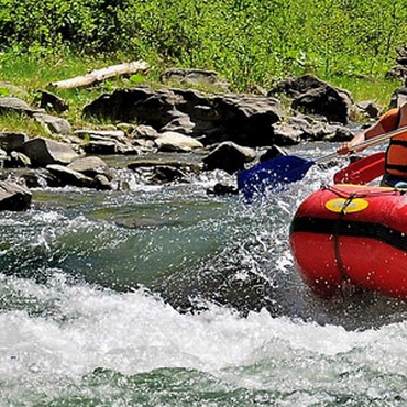 Single rafting trip at Cheremosh