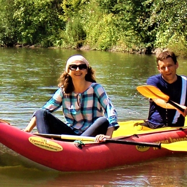 Rafting on Zbruch River, 2 days