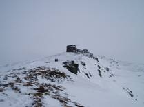 ascending on Pip Ivan   Mountain