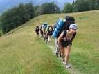 trekking in the Carpathians